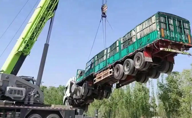 察哈尔右翼前旗道路脱困救援案例
